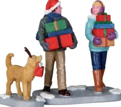 Lemax kerstdorpminiatuur christmas party (kerstfeest) H 7,3 cm
