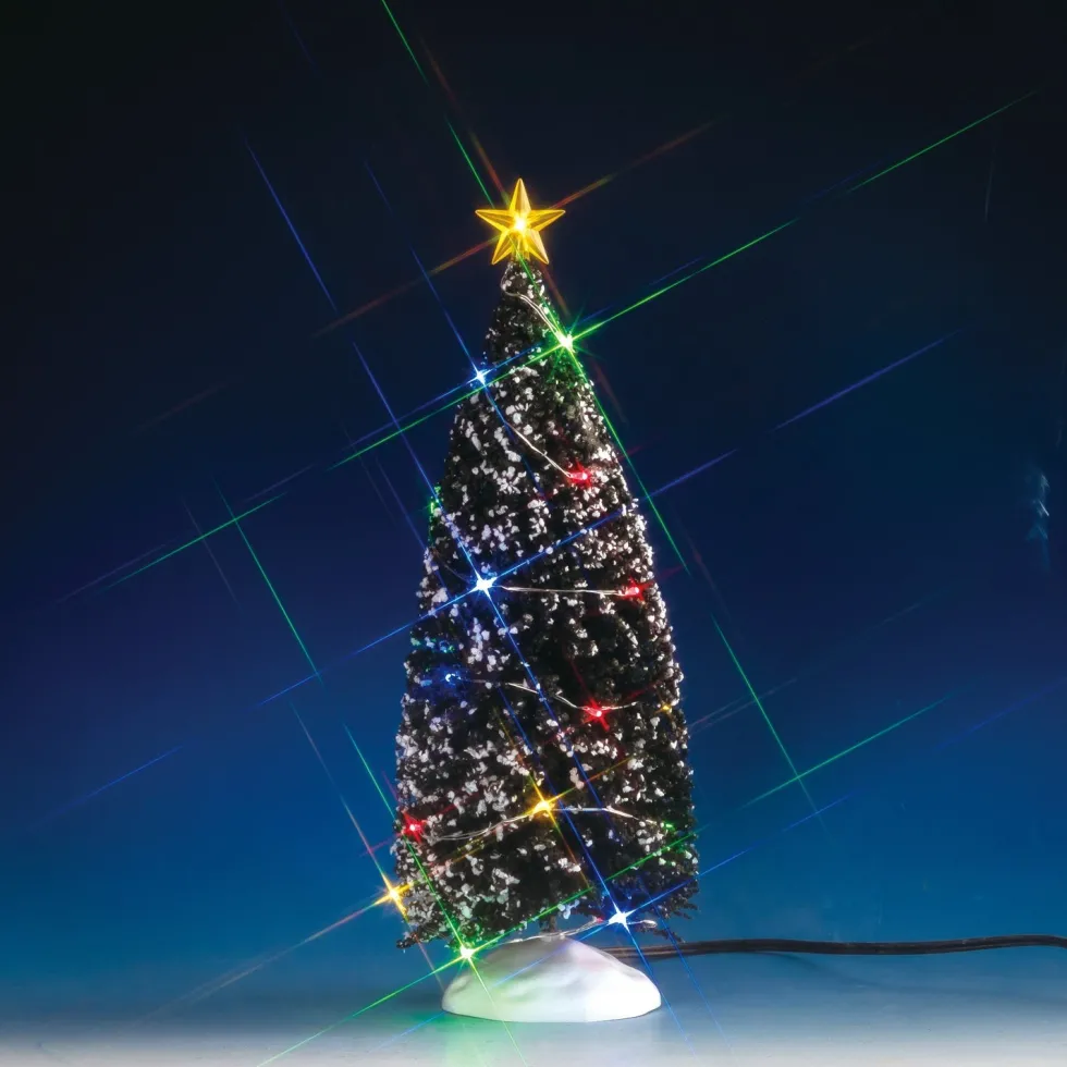 Lemax kerstdorpminiatuur evergreen tree (kerstboom) D 10,5 H 25,5 cm