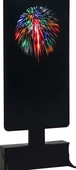 Lemax kerstdorpminiatuur fireworks (vuurwerk) 12,5 x 3 x 28 cm