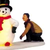 Lemax kerstdorpminiatuur frosty's friendly greeting (sneeuwpop) H 6 cm