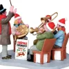 Lemax kerstdorpminiatuur Gazebo Band 11,5 x 8,7 x 8 cm