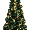 Lemax kerstdorpminiatuur jolly xmas tree (kerstboom) 11,5 x 11,5 x 24,5 cm