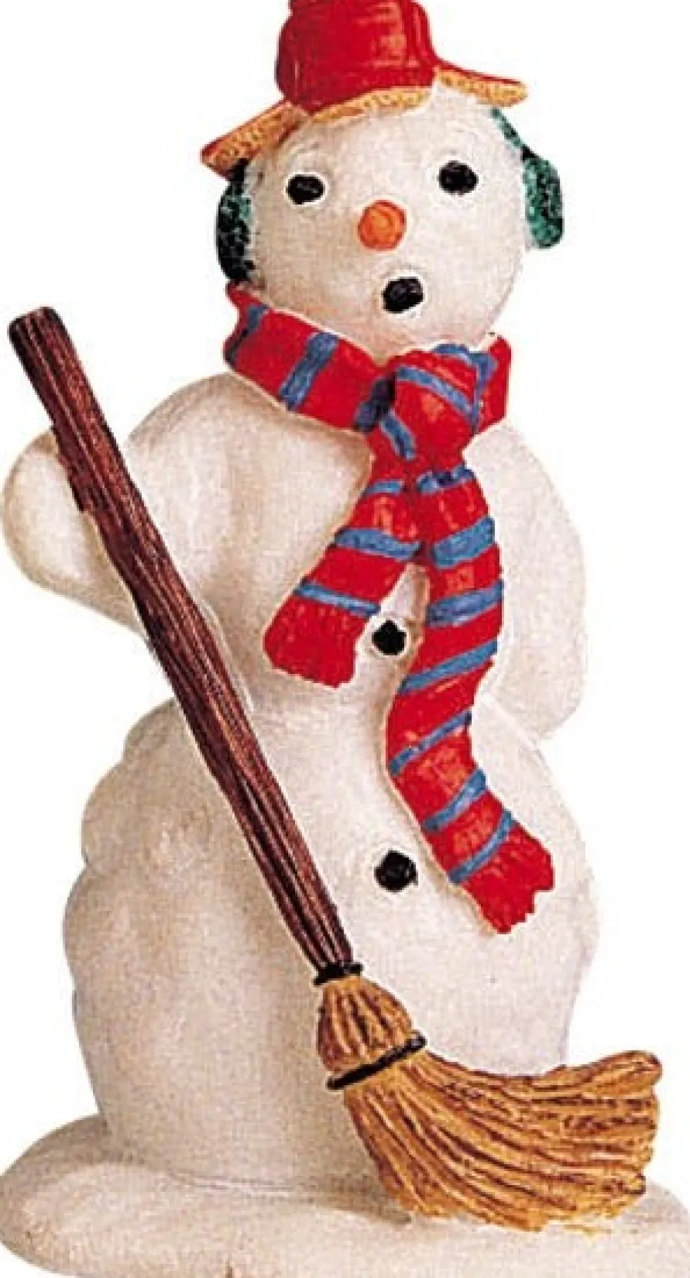 Lemax kerstdorpminiatuur mister snowman (sneeuwpop) H 6,5 cm