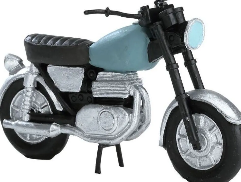 Lemax kerstdorpminiatuur motorcycle (motor) H 3,5 cm