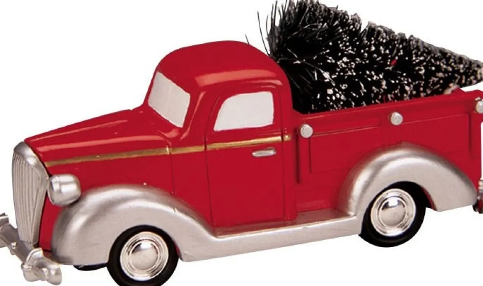 Lemax kerstdorpminiatuur pick-up truck H 5,4 cm