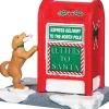 Lemax kerstdorpminiatuur Santa's mailbox (brievenbus) H 5,2 cm