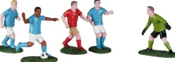Lemax kerstdorpminiatuur Soccer Practice (voetbaltraining) 5-delig 14,8 x 3,5 x 6,5 cm