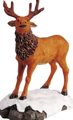 Lemax kerstdorpminiatuur stag (hert) 5 x 3 x 6,5 cm