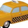 Lemax kerstdorpminiatuur taxi cab (taxi) H 4,2 cm