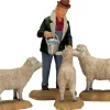 Lemax kerstdorpminiatuur the good shepherd (herder) H 7 cm