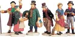 Lemax kerstdorpminiatuur village people (dorpsmensen) H 6,8 cm