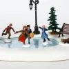 Lemax kerstdorpminiatuur winter skating (schaatsen) H 12 cm