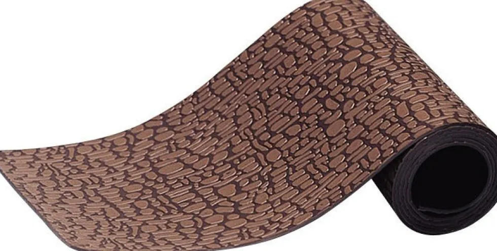 Lemax kerstdorp ondergrond large pebble road (weg) 76,2 cm bruin