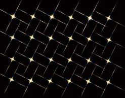 Lemax kerstdorp verlichting Super Bright Yellow Light String (24 minilichtjes) geel 149 x 4,6 x 2 cm
