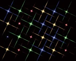 Lemax kerstdorp verlichting Super Bright Color Light String (24 minilichtjes) multi 149 x 4,6 x 2 cm