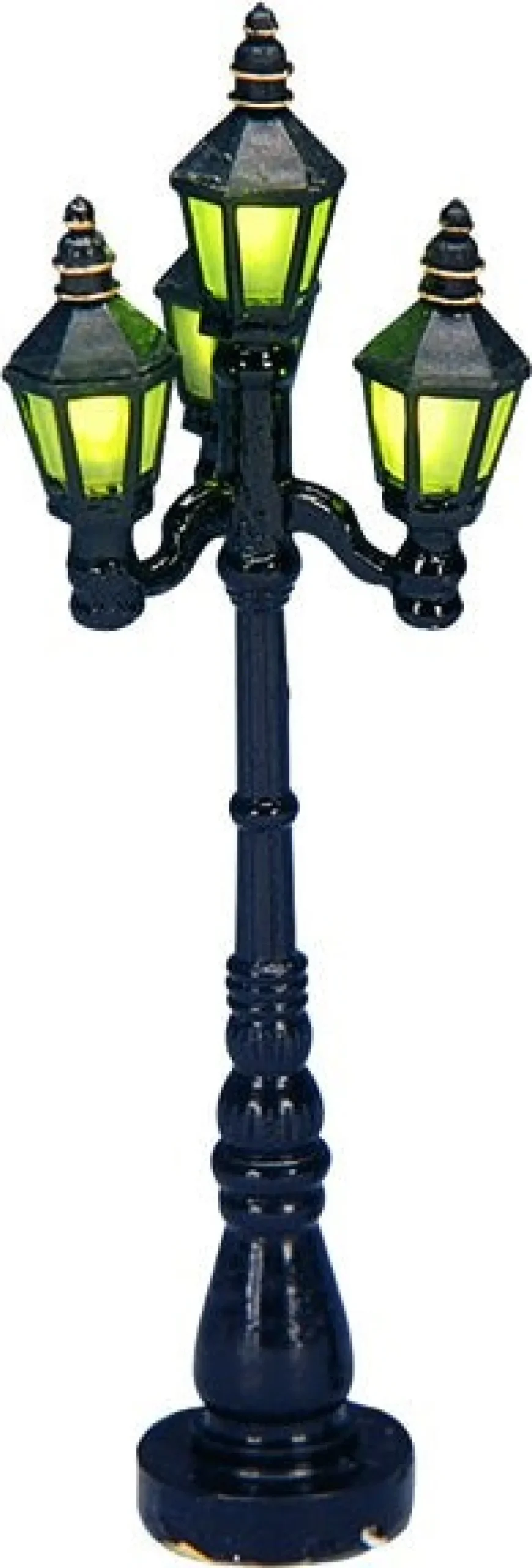 Lemax kerstdorp verlichting old english streetlamp (straatlantaarn) 3,5 x 3,5 x 11,5 cm
