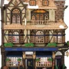 Lemax kersthuisje Wesley pub (kroeg) H 25,3 cm