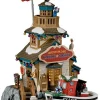 Lemax Plymouth Corners kerstdorp northstar cape harbor house (havenhuis) 16 x 17,5 x 25,5 cm