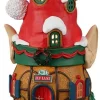 Lemax Santa's Wonderland kersthuisje no. 1 Elf Lane (kabouterhuis) 9,3 x 9 x 15,1 cm
