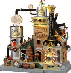 Lemax Santa's Wonderland kersthuisje Truffle Factory (truffelfabriek) 18,5 x 30,2 x 31,5 cm