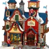 Lemax Santa's Wonderland kersthuisje toy making school (speelgoedschool) 19,8 x 13,3 x 21,8 cm