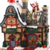 Lemax Santa's Wonderland kersthuisje North pole nursery (kerstboomkwekerij) 17 x 13,2 x 19 cm