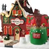 Lemax Santa's Wonderland kersthuisje hot chocolate spa (chocolade spa) 23,5 x 17 x 16,5 cm