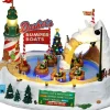 Lemax Santa's Wonderland kerstdorp dasher's bumper boats (botsbootjes) 31,8 x 28,4 x 42,4 cm