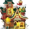 Lemax Santa's Wonderland kersthuisje santa's elf dormitory (elfen slaapzaal) 26,4 x 16,4 x 30,7 cm