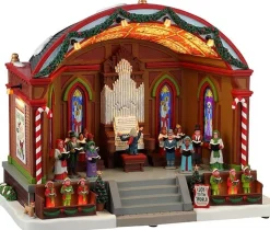 Lemax Sights & Sounds kerstdorp christmas park pavillion (park paviljoen) 18,2 x 28 x 24,5 cm