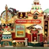 Lemax Sights & Sounds kerstdorp christmas cake factory (taarten winkel) 17,7 x 27,8 x 24,5 cm
