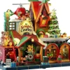 Lemax Sights & Sounds kersthuisje kringle's courier (speelgoed bezorgdienst) 30,2 x 19,6 x 34,4 cm