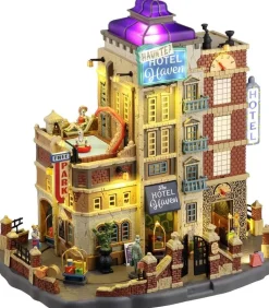 Lemax Spooky Town kerstdorp the haunted hotel (spookhotel) 22,3 x 31 x 31,4 cm