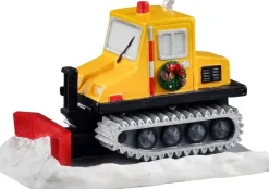 Lemax Vail Village kerstdorpminiatuur serious snowplow (sneeuwschuiver) 11 x 7,2 x 6,8 cm