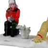 Lemax Vail Village kerstdorpminiatuur Ice Fishing Buddies (vismaatjes) 4,7 x 7,3 x 4,7 cm
