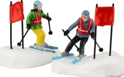 Lemax Vail Village kerstdorpminiatuur Slalom Stars (slalommen) 4,1 x 13,2 x 6,1 cm 2-delig