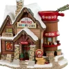 Lemax Vail Village kersthuisje melted snowflake (fondue restaurant) 12,3 x 18,6 x 17,7 cm