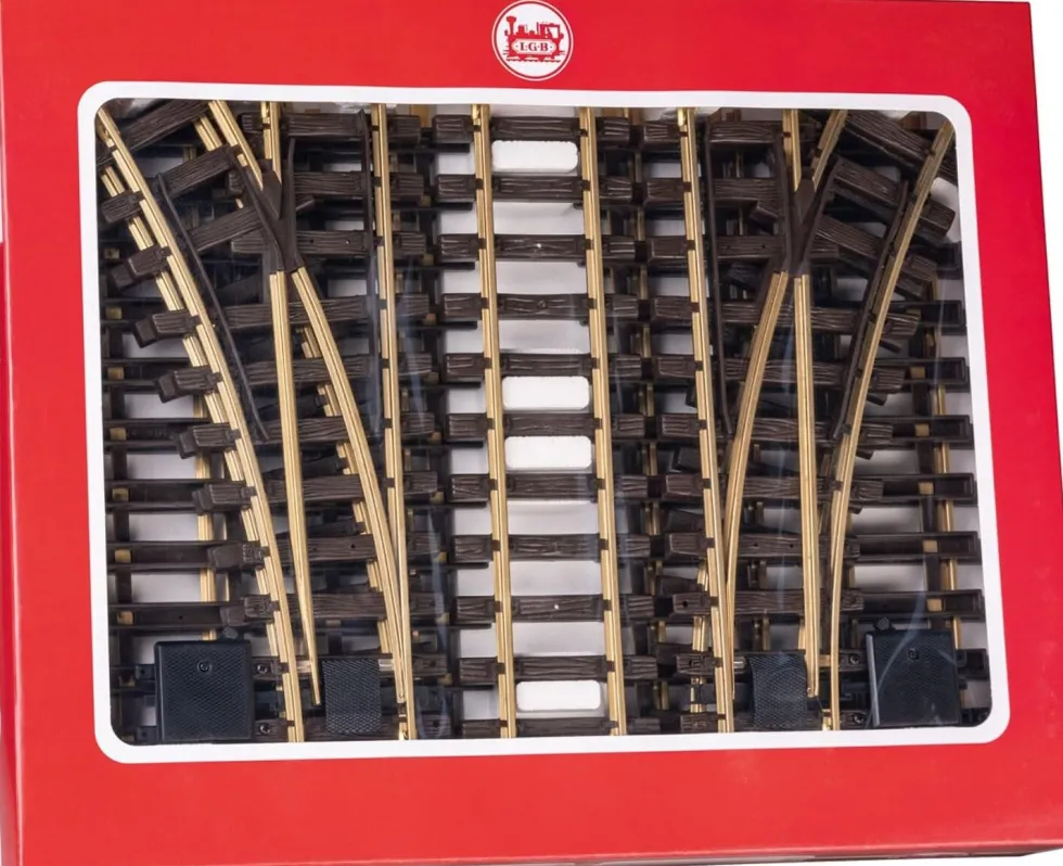 LGB kerstdorpminiatuur treinstation uitbreidingsset 13 stuks