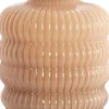 Light & Living vaas Lunette beige D 13,5 H 20,5 cm