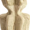 Light & Living vaas Nara bruin / beige 19 x 17 x 37 cm