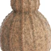 Light & Living vaas Sorrel bruin D 8,5 H 17 cm