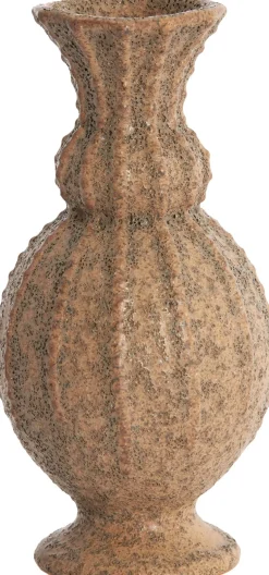 Light & Living vaas Sorrel bruin D 8,5 H 17 cm