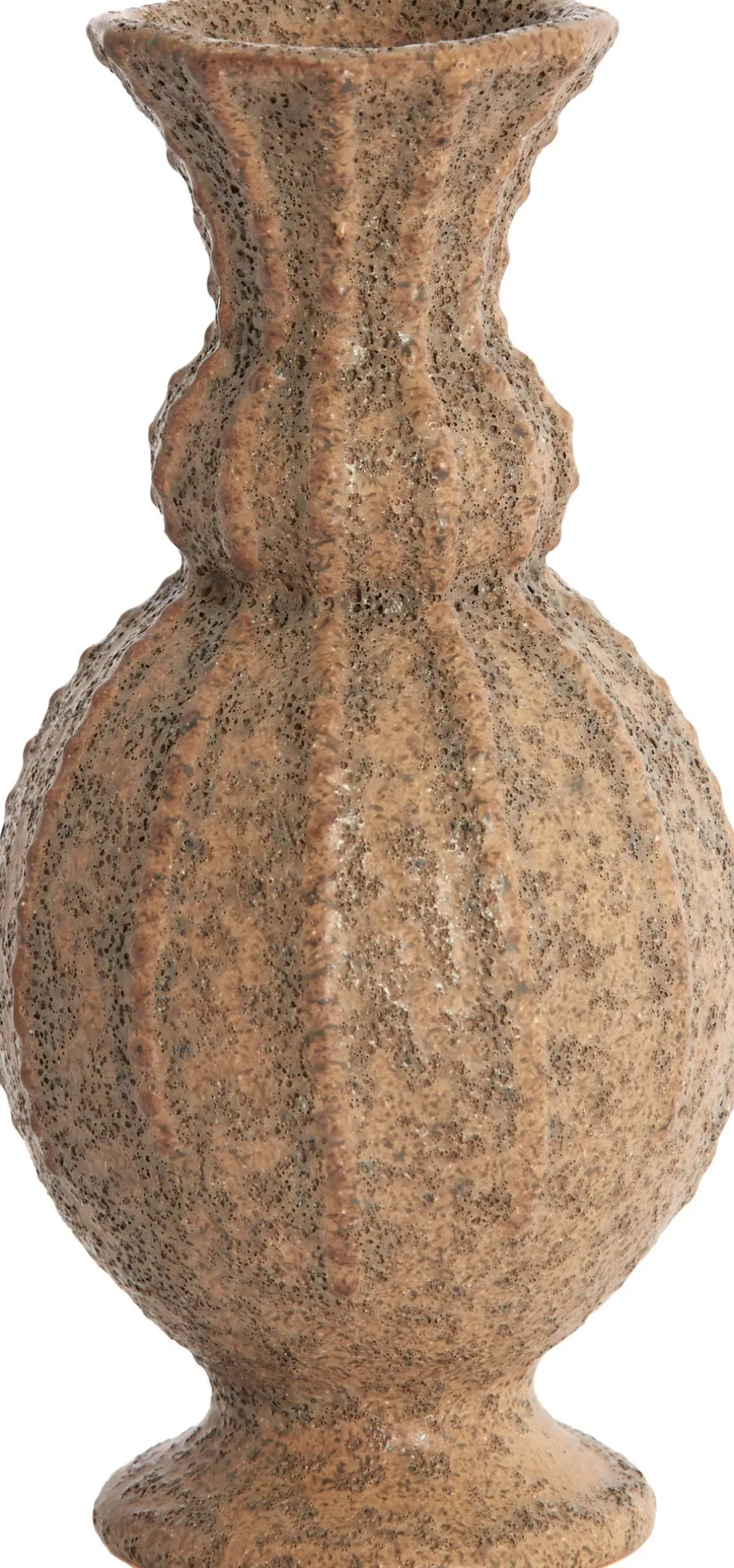 Light & Living vaas Sorrel bruin D 8,5 H 17 cm