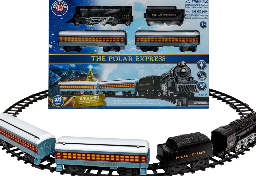 Lionel treinset Polar Express 165 x 104 cm