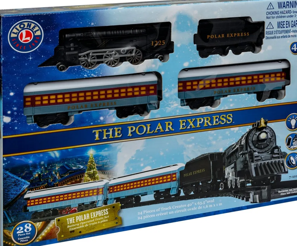 Lionel treinset Polar Express 165 x 104 cm