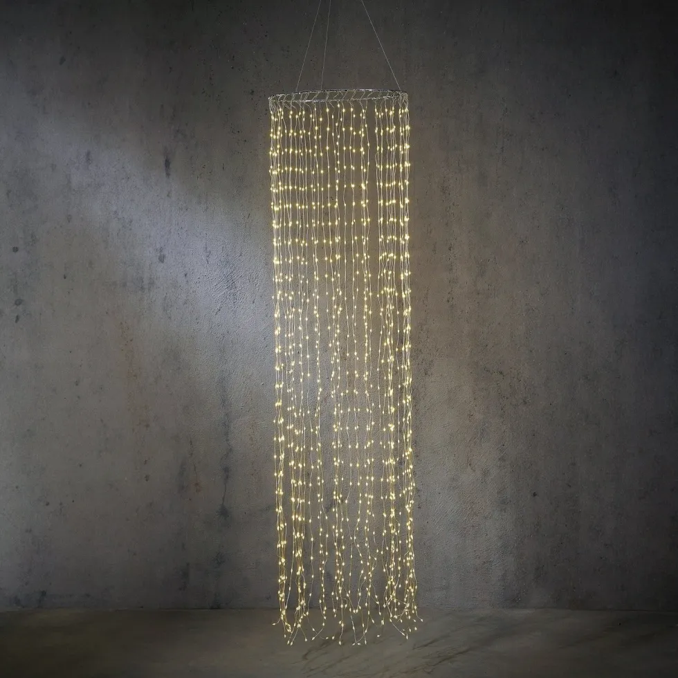 Luca Lighting kersthanger Cascade met verlichting D 50 H 200 cm