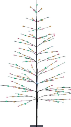 Lumineo decoratieboom spar met verlichting D 90 H 180 cm