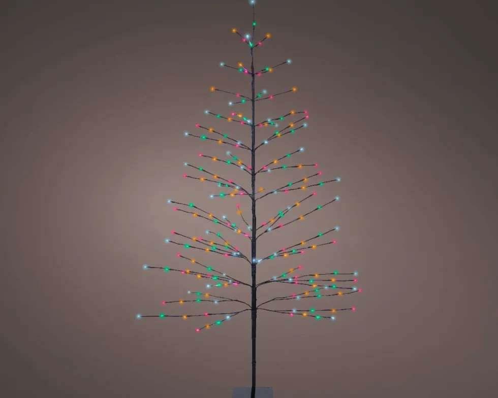 Lumineo decoratieboom spar met verlichting D 90 H 180 cm
