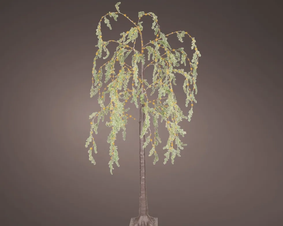 Lumineo decoratieboom wilg met verlichting D 80 H 180 cm