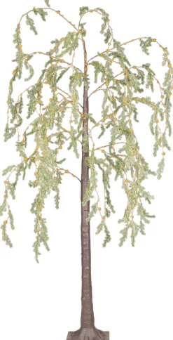 Lumineo decoratieboom wilg met verlichting D 80 H 180 cm